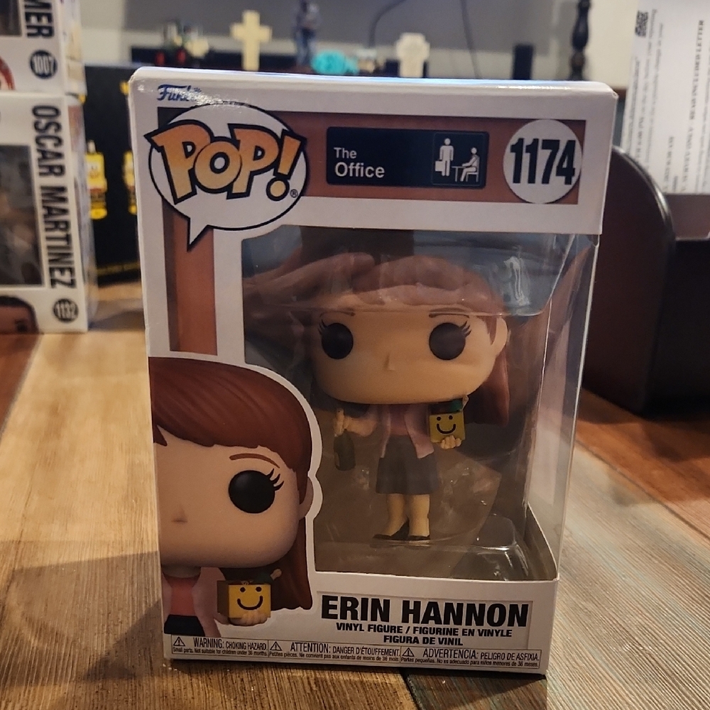 Funko POP! The Office Erin Hannon Vinyl Figure - Pink, Black